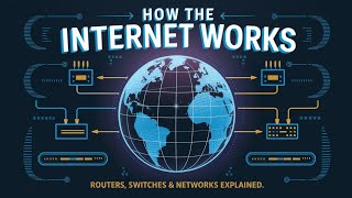 How the Internet Works Networks Routers Switches [upl. by Zeuqram]