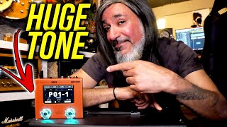 Hotone Ampero Mini  Small Size HUGE Sound FREE Preset and Full Review [upl. by Halliday678]