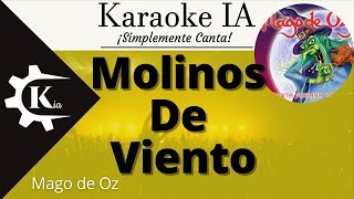 Mago De Oz  Molinos De Viento  Karaoke [upl. by Eeldarb]