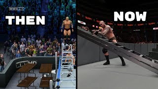 WWE Games Then Vs Now TLC Matches  Which Is Better [upl. by Naitsirhc]