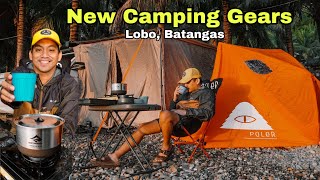 Lobo Batangas Camping Trip  New Camping Gears  TLBPHvlog4 [upl. by Anai]