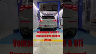 Volkswagen Golf 8 GTi Homologated Approved Remus Catback Exhaust System gtiowners golfgti [upl. by Leehar]