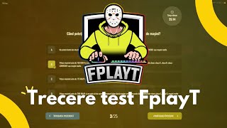 Raspunsuri trecere Test FplayT [upl. by Toombs715]