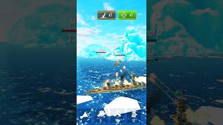 Battle Of Warship🏴‍☠️  IJN Fuso 🆚 USS Des Moines amp Deutschland  modernwarships warshipbattle [upl. by Ggerk538]