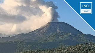 Phivolcs to residents near Mt Bulusan Beware of possible lahar  INQToday [upl. by Corilla663]