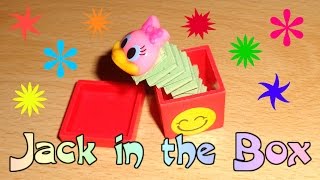 DIY Miniature Jack in the Box  How to Make Miniature Things [upl. by Ajnotal]