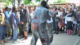 KNS ROCKSTAR AT MORNINGSIDE HIGH SCHOOL IN INGLEWOOD CALIFORNIA THEY GETS IN OVER THERE [upl. by Bosch]