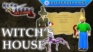 Witchs House Quest  OSRS Quality Quick Guide 2023 [upl. by Aneeres688]