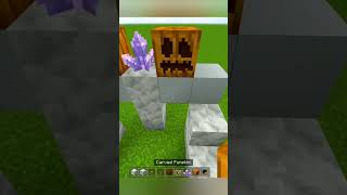 Minecraft Spawing Calcite Golem And 😨 Platinum Golem Insane shorts minecraft [upl. by Alicea783]