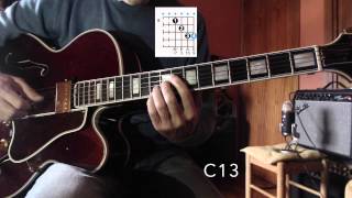 Satin Doll  Jazz Guitar Chord Melody Harmonization [upl. by Yehus]