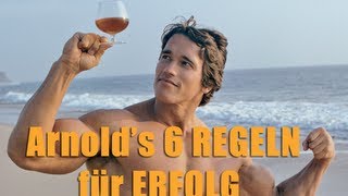 BESTE MOTIVATION FÜR 2015  ARNOLDS 6 REGELN FÜR ERFOLG Motiviere dich selbst [upl. by Anoit752]