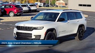 2023 Jeep Grand Cherokee L Altitude Sport Utility Kent Akron Stow Canton Cleveland [upl. by Tayler601]