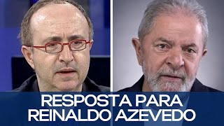 RESPOSTA PARA REINALDO AZEVEDO [upl. by Svensen]