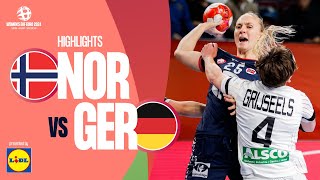 Norway 🆚 Germany  Highlights  Women’s EHF EURO 2024 [upl. by Edmanda]