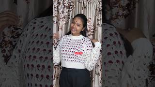 viral trendy crop top Sweaters from myntra shorts trending youtubeshorts ytshorts youtube [upl. by Natanhoj148]