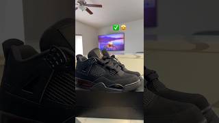 Jordan 4 Best Laces Style  How to loose lace Jordan 4’s shoes jordan4 tutorial [upl. by Akram972]