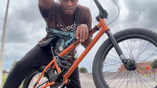 KINK WHIP XL BMX AT SKATE PARK [upl. by Gaylor]