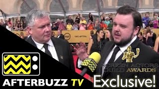 John Bradley amp Conleth Hill of HBOs quotGame of Thronesquot  The SAG Awards Red Carpet  AfterBuzz TV [upl. by Naval]