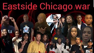 The Eastside Chicago war between NlmbDrenchgangAbk vs PockettownLakesidePostoKtsBlackmobb [upl. by Baiss]