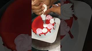 New style cake cake trending cakeideas blackforestcake birthdaycake shortinstagram reels [upl. by Doll]