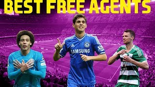 BEST FREE AGENTS IN CAREER MODE  FIFA 18 [upl. by Yatnwahs]