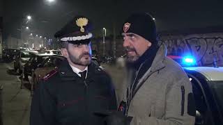 Valerio Staffelli inviato speciale con i Carabinieri del NO della Compagnia di Milano  Duomo [upl. by Aniratak746]