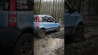 Modified Fiat Panda 4x4 shorts [upl. by Nahgaem508]