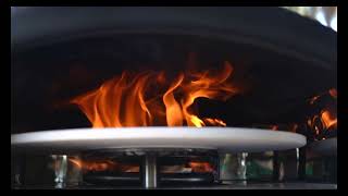 Bertello SimulFIRE 16quot Rotating Outdoor Pizza Oven PATENTED [upl. by Acenom]