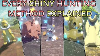 Explaining EVERY Shiny Hunting Method in Pokémon Legends Arceus [upl. by Yablon]