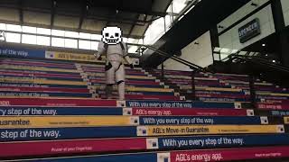 Sans Falls Down The Stairs [upl. by Hewet383]