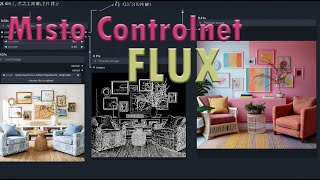 Misto Controlnet Flux workflow in ComfyUI [upl. by Jordanson558]