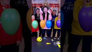 Golden Egg Cutting Challenge Who Is The Luckiest Person Funnyfamily Partygames [upl. by Shiff951]