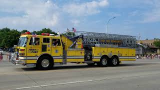 2019 Clawson 4th of July Parade Fire Apparatus [upl. by Marge]