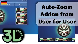 User Addon für Autodarts  Dart Zoom [upl. by Aerdnaid768]