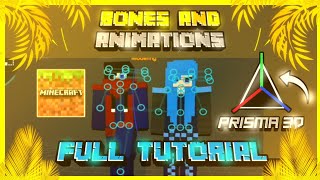 Prisma 3d full bones tutorial in hindi  Prisma 3d tutorialprisma3dtutorialMinecraftanimation [upl. by Colfin364]