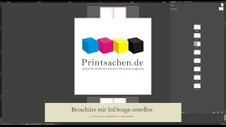 Broschüre mit InDesign erstellen [upl. by Alyda]