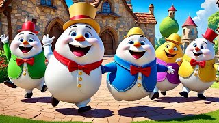 Humpty Dumpty  Kids Songs  Nursery Rhymes  Fun and Learning [upl. by Nivej342]