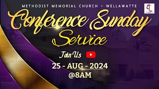 Methodist Memorial Church  Conference Sunday Service Tamil  Live  800 AM on 25082024 [upl. by Castara]