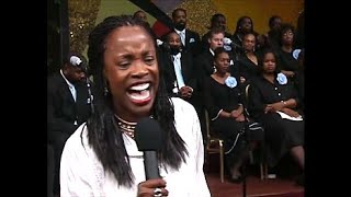 Tony Award Nominated Actress Charlayne Woodard Ministering In Song West Angeles COGIC Year 2005 [upl. by Ddene]