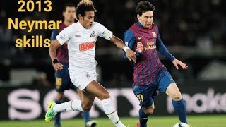 Neymar Jr • Santos Crazy Dribbling Skills • 2013 HD [upl. by Wearing]