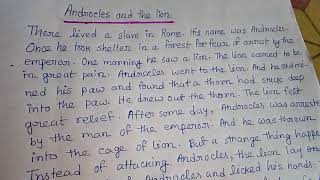 Androcles and the lion storystory writing Androcles and the lion [upl. by Tiffanie]