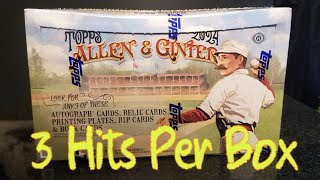 2024 Topps Allen Ginter hobby box [upl. by Atirys921]