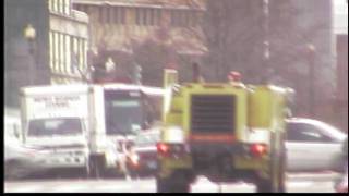 Oshkosh FireRescue Crash Truck in DC [upl. by Hathcock]