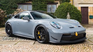 Porsche 992 GT3 Manthey Racing walk around [upl. by Nyliahs]