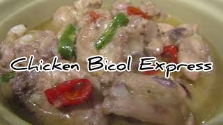 Chicken Bicol Express  Chicken Bicol Express Recipe [upl. by Sura544]