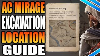 Where To Find The Excavation Site For Finding Missing Brother In Assassins Creed AC Mirage [upl. by Cerracchio402]