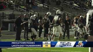 Big Win of the Week Lakota East scores 50 on Middletown [upl. by Immaj]