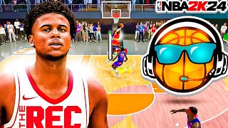 Random Recbut with CREATOR LOGO  quotTHE POINT GODquot build on NBA2K24 [upl. by Qiratla123]