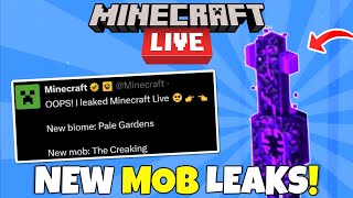 Mojang Just LEAKED Minecraft Live New BIOME New MOB And [upl. by Blanka477]