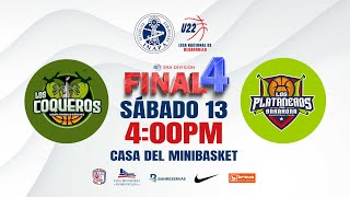 Coqueros MTS v Plataneros  FINAL FOUR 2024  3RA DIVISION  LigaNacionalDeDesarrolloU22 [upl. by Otreblaug548]